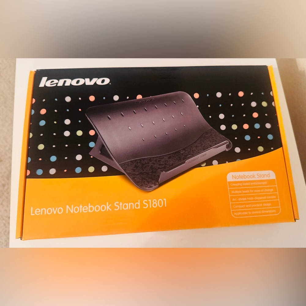 Lenovo Notebook Stand S1801, Laptop Stand, NWOT